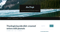 Desktop Screenshot of alanpringle.com